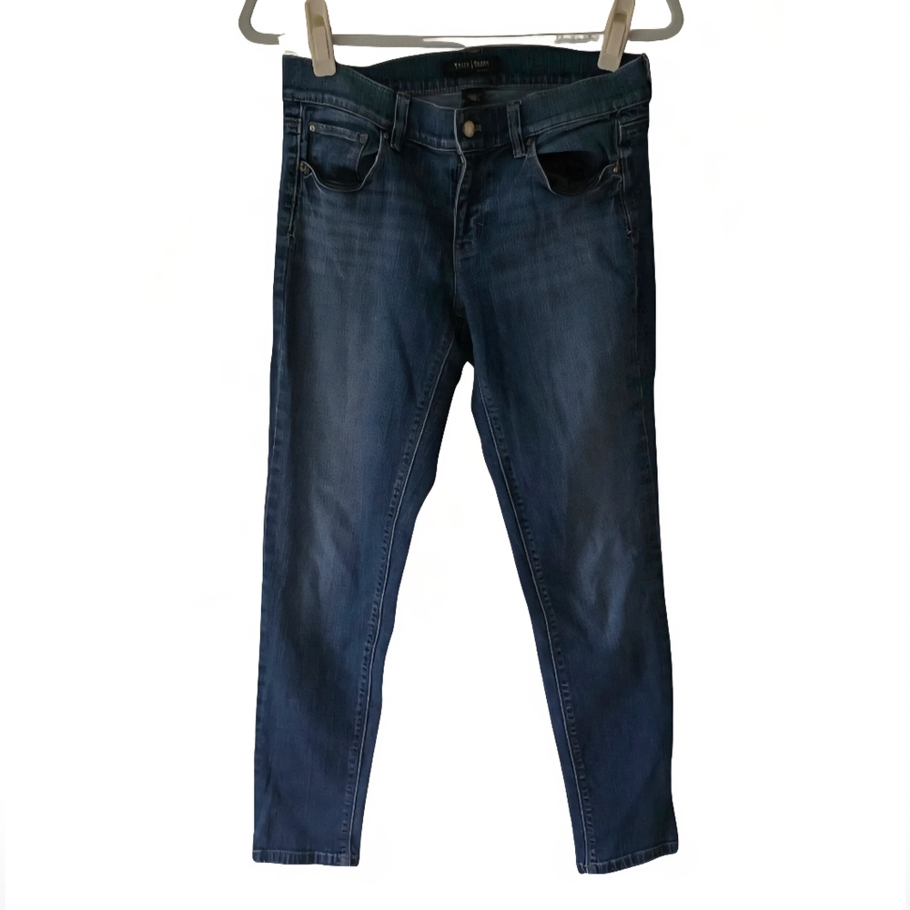 White House Black Market Skimmer Jeans Women's Size 4 Dark Wash Skinny Pants